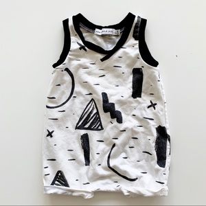 Baby romper (matching kids romper 4t in listings)